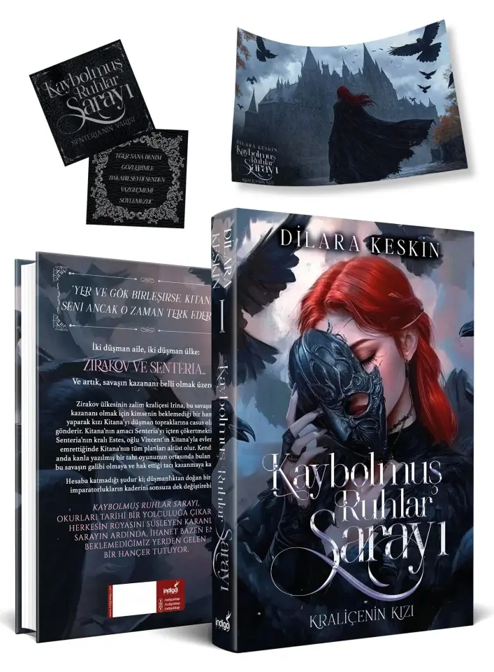 İndigo Kitap KAYBOLMUŞ RUHLAR SARAYI 1 - KRALİÇENİN KIZI - CİLTLİ