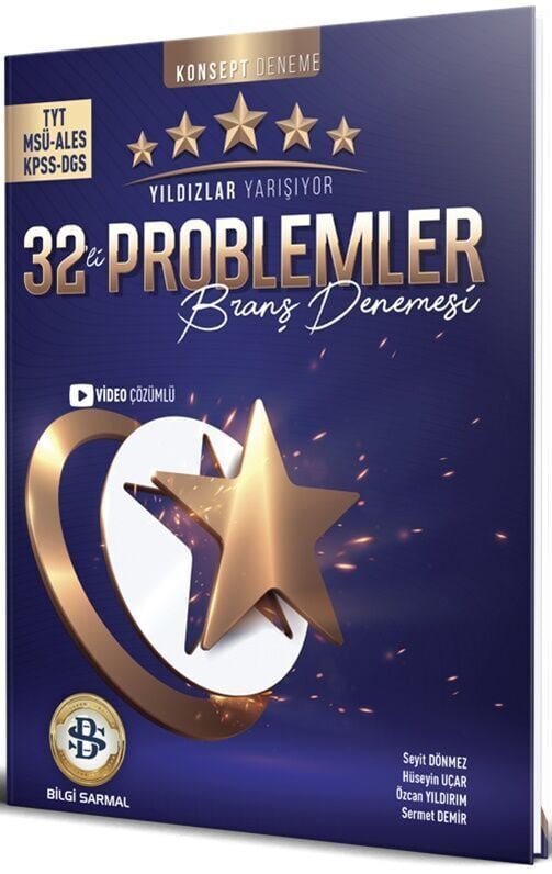 Bilgi Sarmal Yıldızlar Yarışıyor Tyt 32'Li Problemler Branş Denemeleri