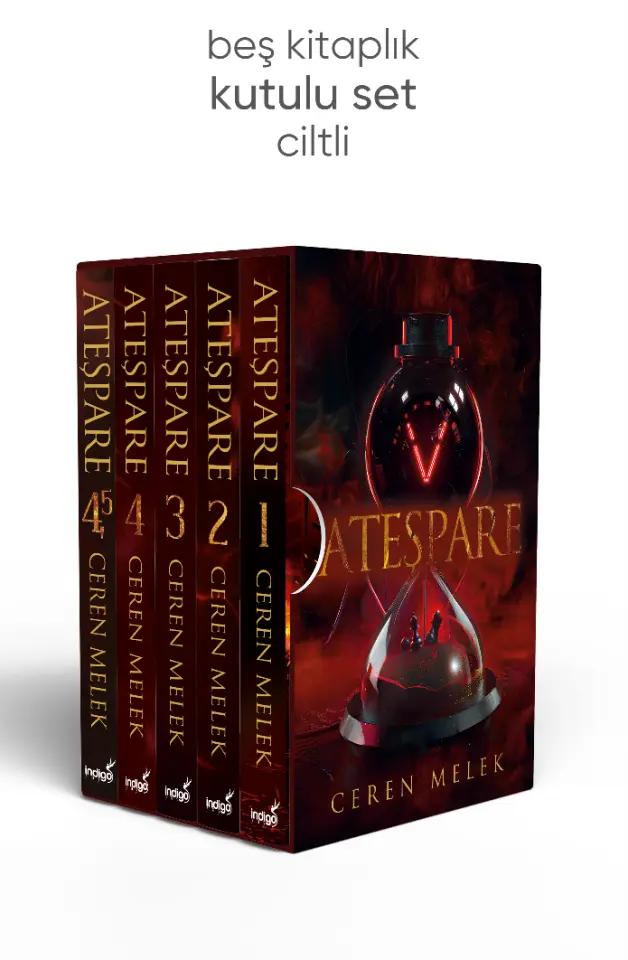 İndigo Kitap Ateşpare Seti - Ciltli