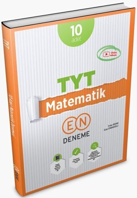 Üç Dört Beş Yayıncılık TYT 10 lu Matematik EN Deneme