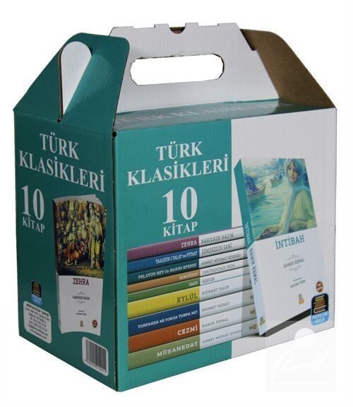 Mercan Okul Türk Klasikleri Seti  10 Kitap Sadeleştirilmiş İnceleme Tam Metin
