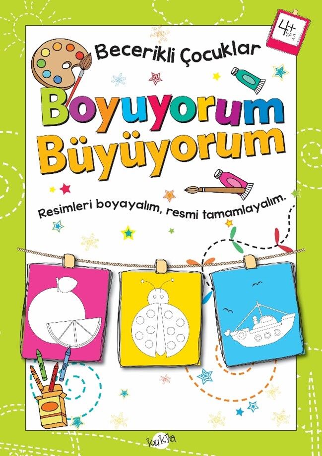 Kukla Çocuk Becerikli Çocuklar 4+ Yaş - Boyuyorum Büyüyorum