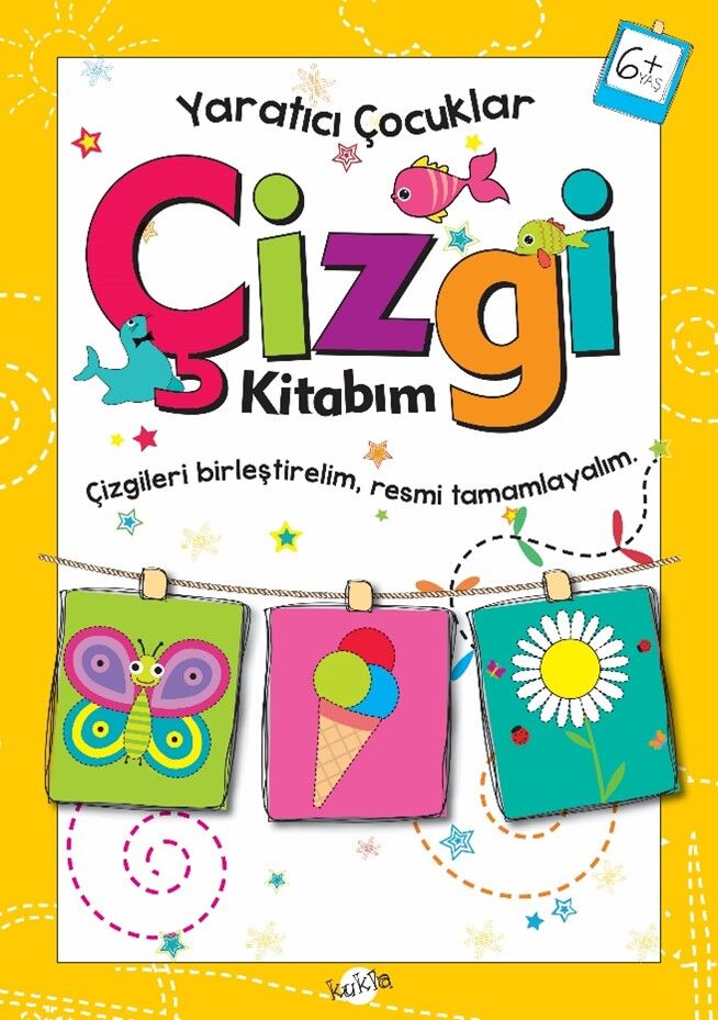 Kukla Çocuk Yaratıcı Çocuklar 6+ Yaş - Çizgi Kitabım