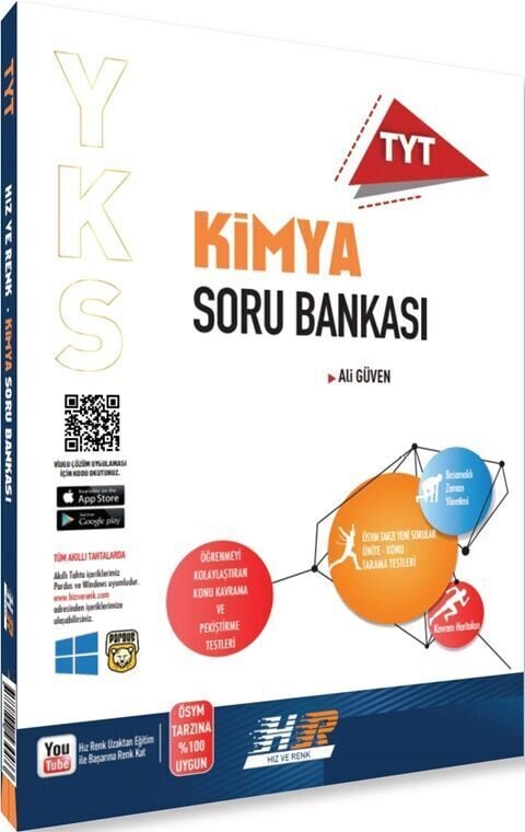 2027 Hız Ve Renk Yayınları Tyt Kimya Soru Bankası