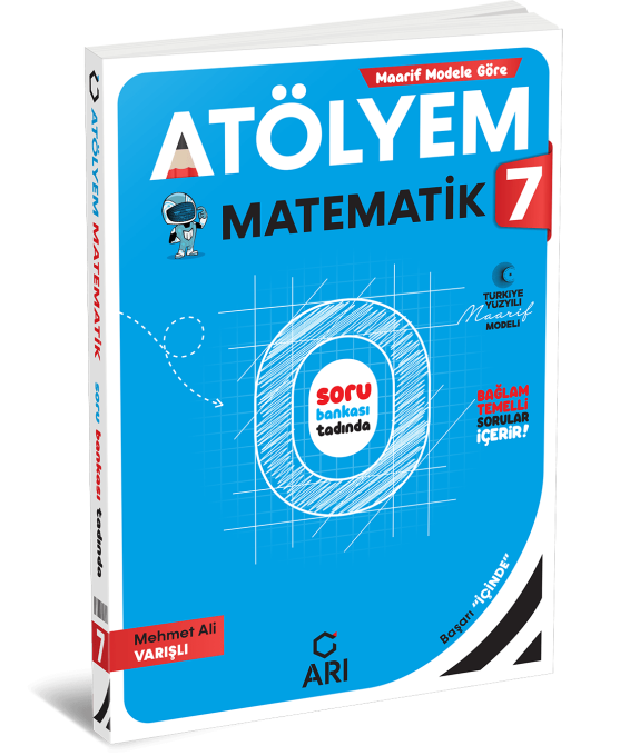 2027 Arı Yayıncılık 7.Sınıf Matematik Atölyem Soru Bankası Bağlam Temelli