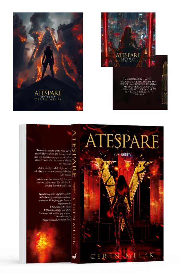 İndigo Kitap Ateşpare 4 Karton Kapak