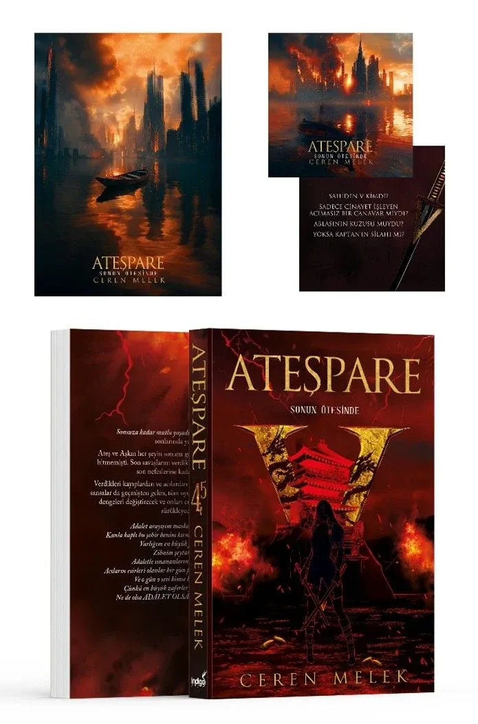 İndigo Kitap Ateşpare 4,5 Karton Kapak