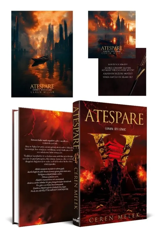 İndigo Kitap Ateşpare 4,5 Ciltli