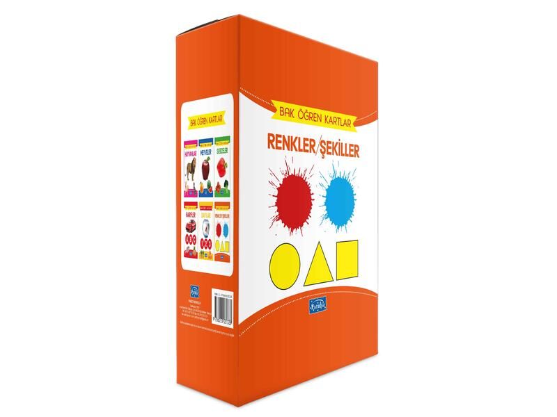 Paraltı Yayıncılık Bak Öğren Kartlar Renkler  Şekiller