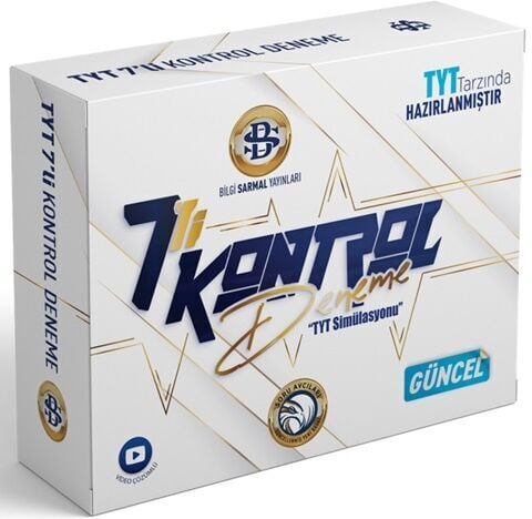 2027 Bilgi Sarmal Yayınları Tyt Kontrol 7'Li Deneme