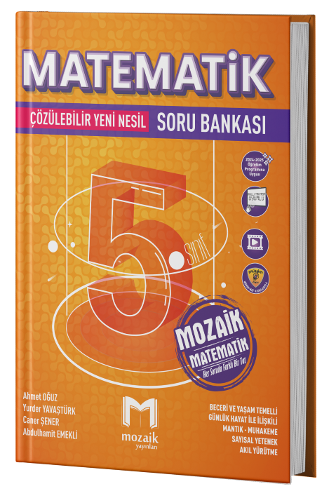 Mozail Yayınları 5.Sınıf Matematik Soru Bankası