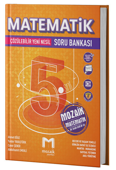 Mozail Yayınları 5.Sınıf Matematik Soru Bankası