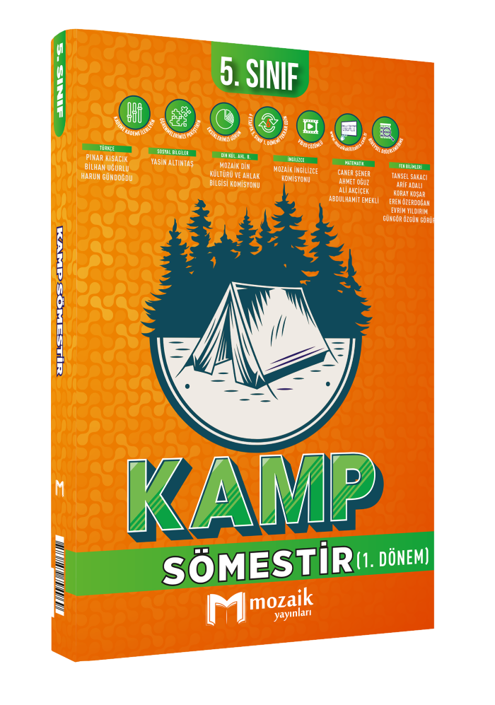 Mozaik Yayınları 5.Sınıf Kamp Sömestir (1.Dönem)