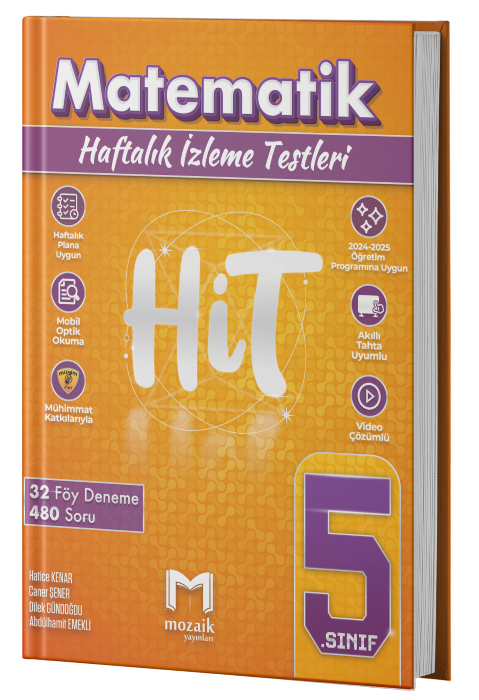 Mozaik Yayınları 5.Sınıf Matematik Hit 32'Li Deneme