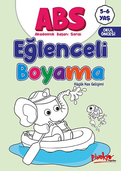 Pinokyo Yayınları Abs Eğlenceli Boyama 5-6 Yaş