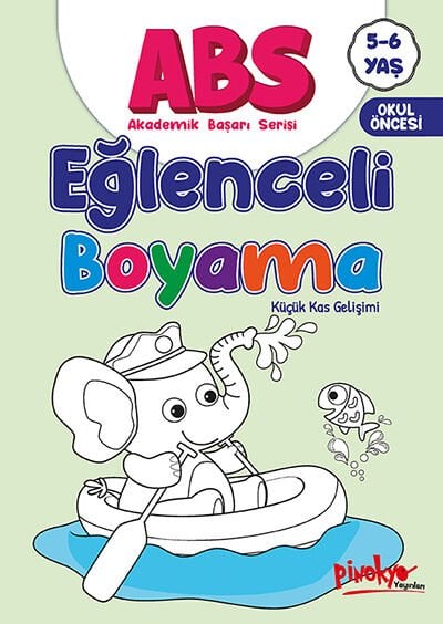 Pinokyo Yayınları Abs Eğlenceli Boyama 5-6 Yaş