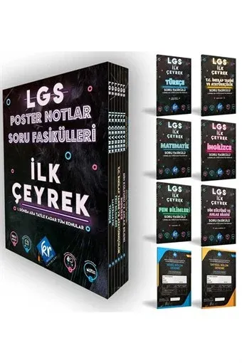 Lgs Poster Notlar Soru Fasikülleri İlk Çeyrek