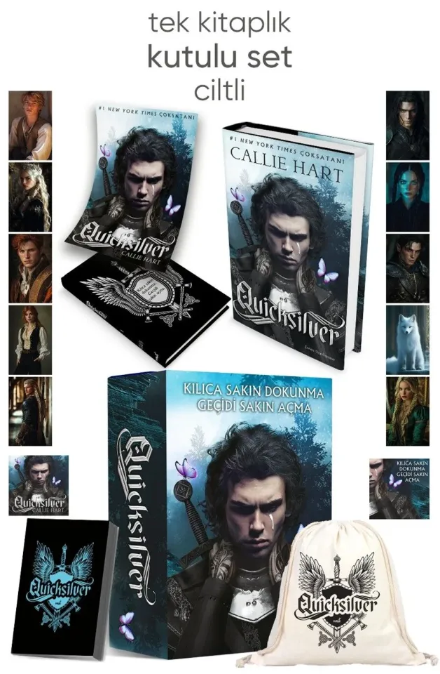 İndigo Kitap Quicksilver (Ciltli - Kutulu Set)