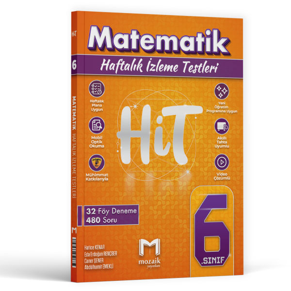 2026 Mozaik Yayınları 6.Sınıf Matematik Hit 32'Li Deneme