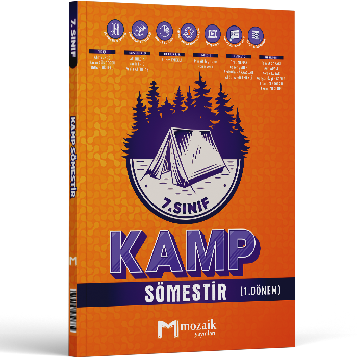 Mozaik Yayınları 7.Sınıf Kamp Sömestir (1.Dönem)