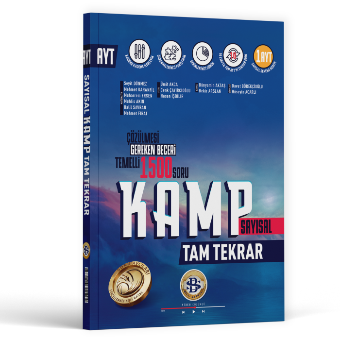 2026 Bilgi Sarmal Yayınları AYT KAMP Tam Tekrar Sayısal