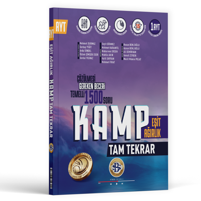 2026 Bilgi Sarmal Yayınları AYT Kamp Tam Tekrar Eşit Ağırlık