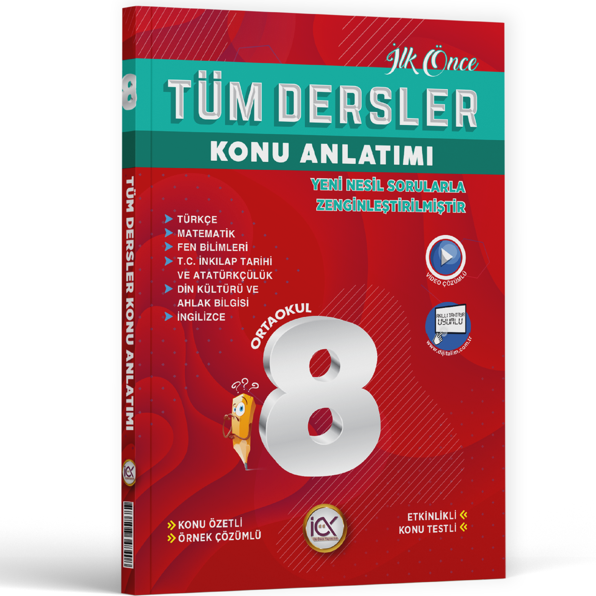 İlk Önce Yayıncılık 8.Sınıf Tüm Dersler Konu Anlatımı