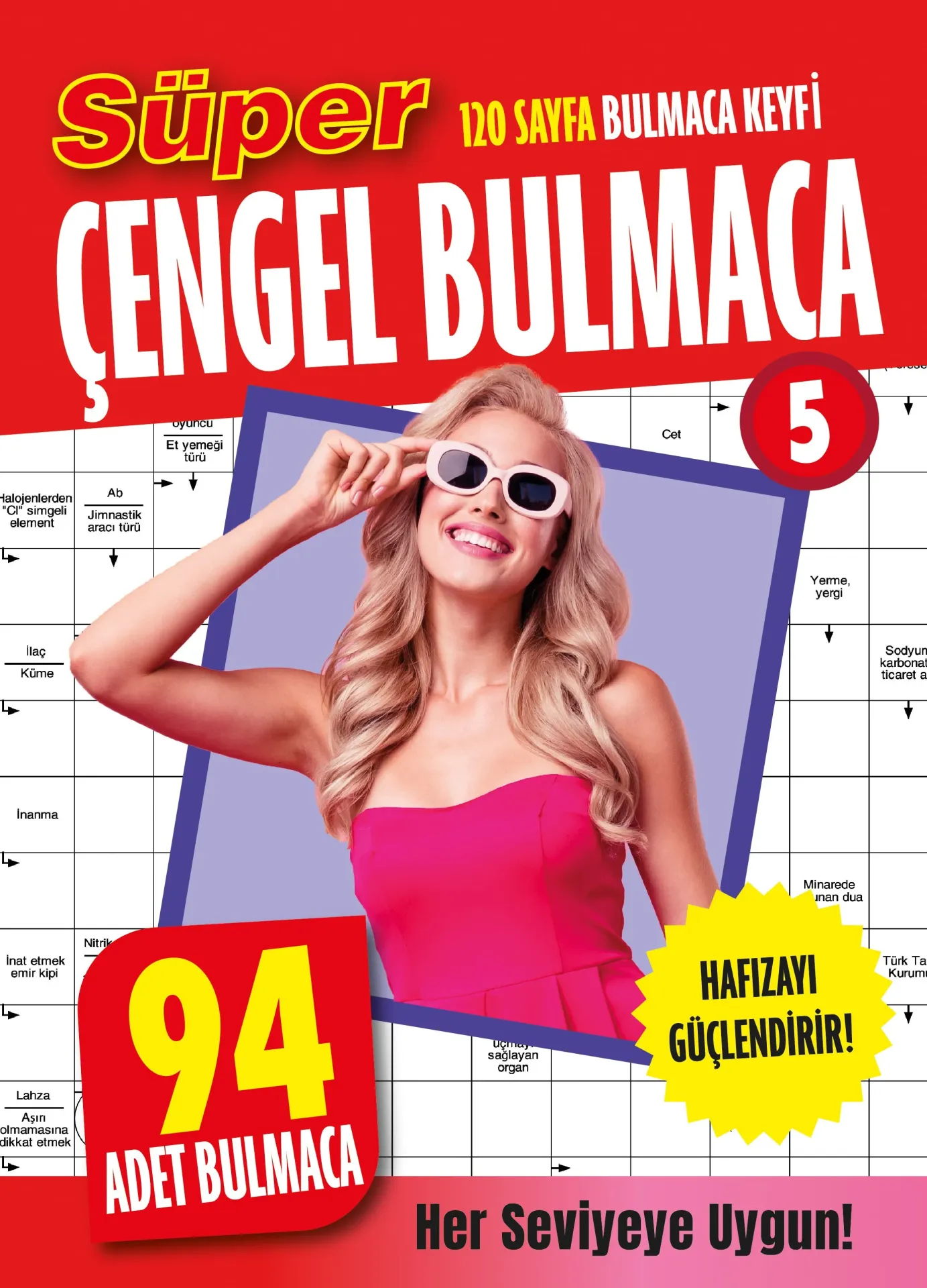 Dokuz Yayınları Süper Çengel Bulmaca 5 (120 Sayfa Bulmaca Keyfi)