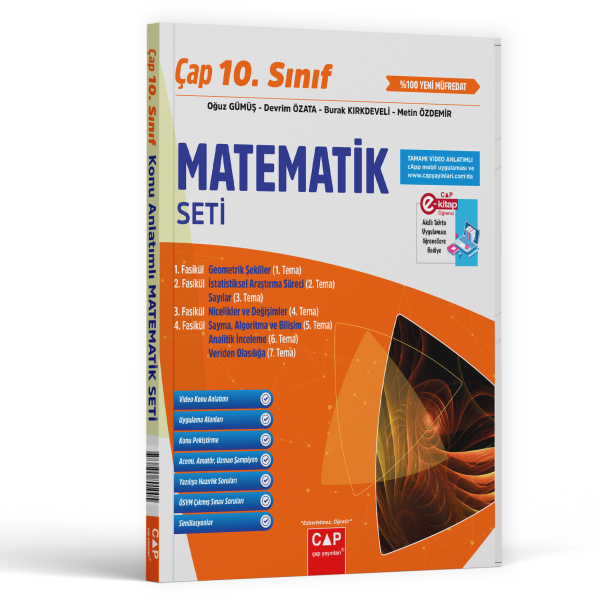 2026 Çap Yayınları 10 Sınıf Matematik Fasikül Seti
