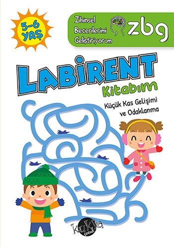 Kukla Çocuk Zbg Labirent Kitabım 5-6 Yaş