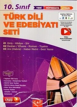 Çap Yayınları 10.Sınıf Türk Dili Ve Edebiyatı Fasikül Seti