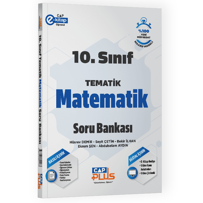 2026 Çap Yayınları 10 Sınıf Tematik Matematik Soru Bankası