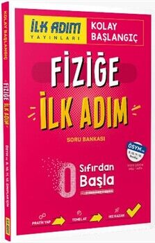 İlk Adım Yayınları Fiziğe İlk Adım Soru Bankası 9,10,11,12.Sınıflar Sıfırdan Başla