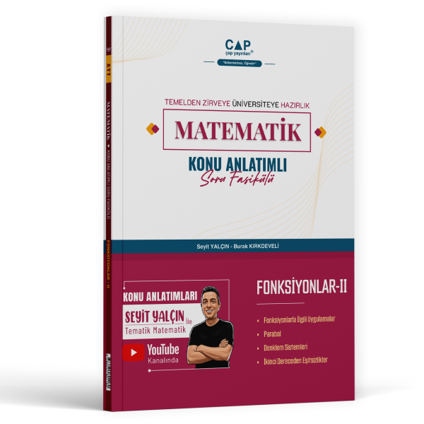2026 Çap Yayınları Matematik Konu Anlatımlı Soru Fasikülü Fonksiyonlar 2