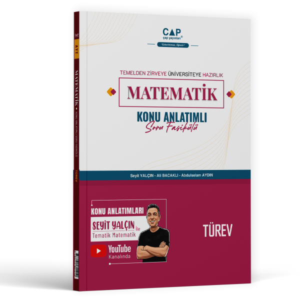 2026 Çap Yayınları Matematik Konu Anlatımlı Soru Fasikülü Türev