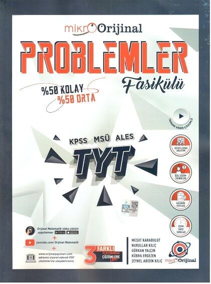 Orijinal Yayınları Tyt Mikro Problemler Fasikülü 2026