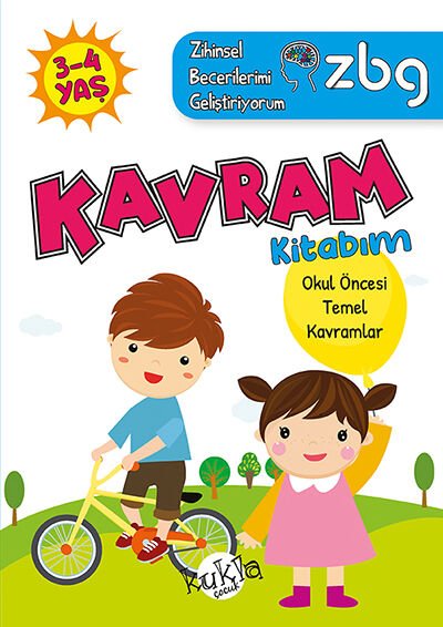 Kukla Çocuk Zbg Kavram Kitabım 3-4 Yaş