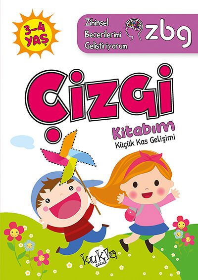 Kukla Çocuk Zbg Çizgi Kitabım 3-4 Yaş
