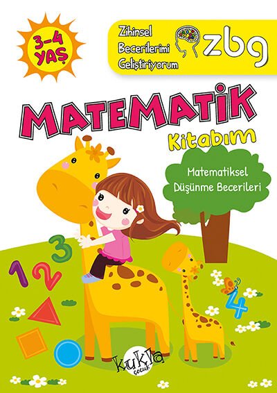 Kukla Çocuk Zbg Matematik Kitabım 3-4 Yaş