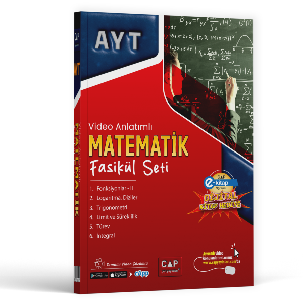 2026 Çap Yayınları Video Anlatımlı  Ayt Matematik Fasikül Seti
