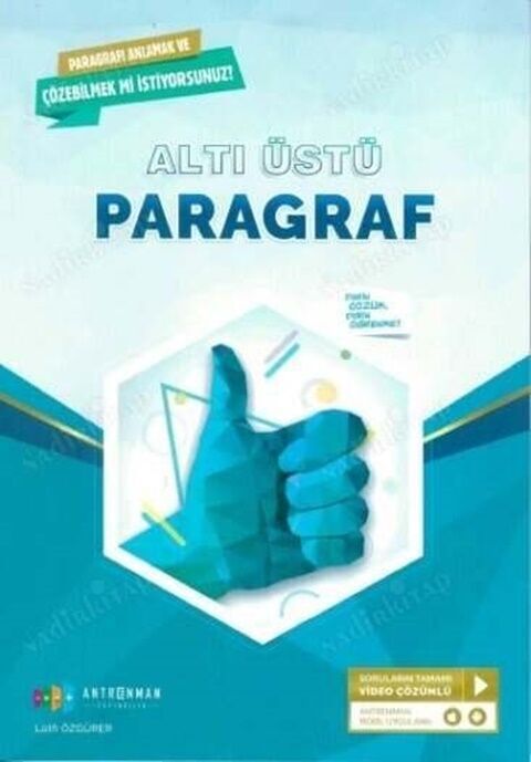 Antrenman Yayıncılık Antrenmanlarla Altı Üstü Paragraf