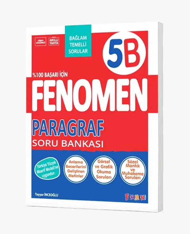 2027 Fenomen Yayıncılık 5.Sınıf Paragraf B Soru Bankası Bağlam Temelli