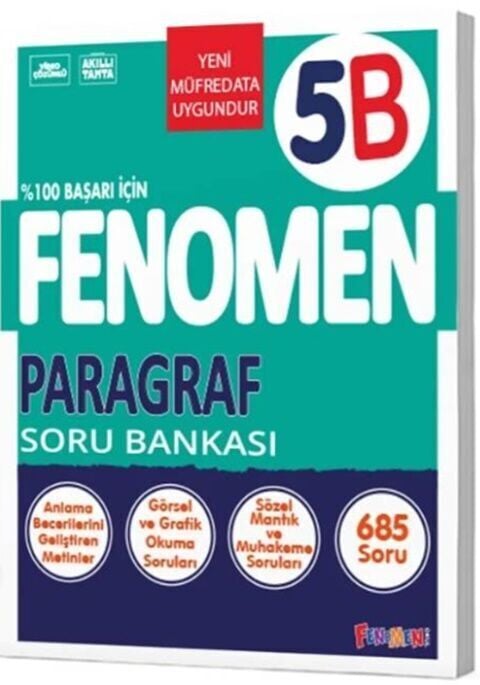 Fenomen 5.Sınıf Paragraf Soru Bankası (B)