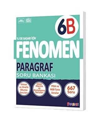 Fenomen 6.Sınıf Paragraf Soru Bankası (B)