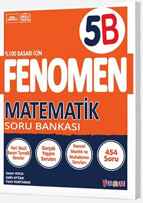 Fenomen Yayıncılık 5.Sınıf Matematik B Soru Bankası 2026