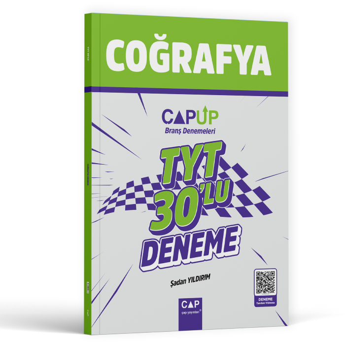 2026 Çap Yayınları  Çapup 30'Lu Tyt Coğrafya Branş Denemeleri