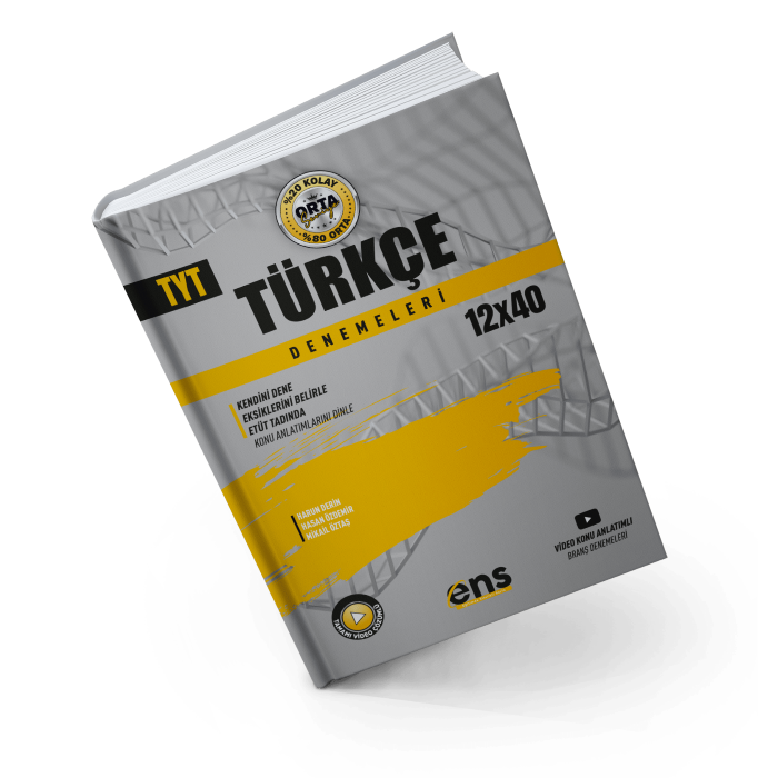 Ens Destek Yayınları Tyt Türkçe Denemeleri