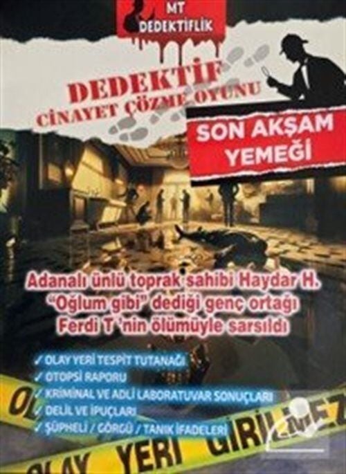 Dedektiflik Cinayet Çözme Oyunu - Son Akşam Yemeği