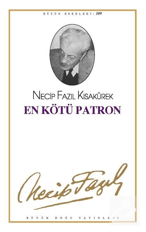 Büyük Doğu Yayınları En Kötü Patron Kod: 89