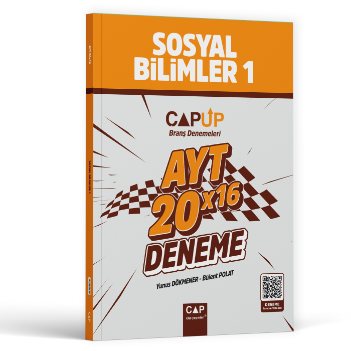 2026 Çap Yayınları  Çapup 20*16 Ayt Sosyal Bilimler 1  Branş Denemeleri